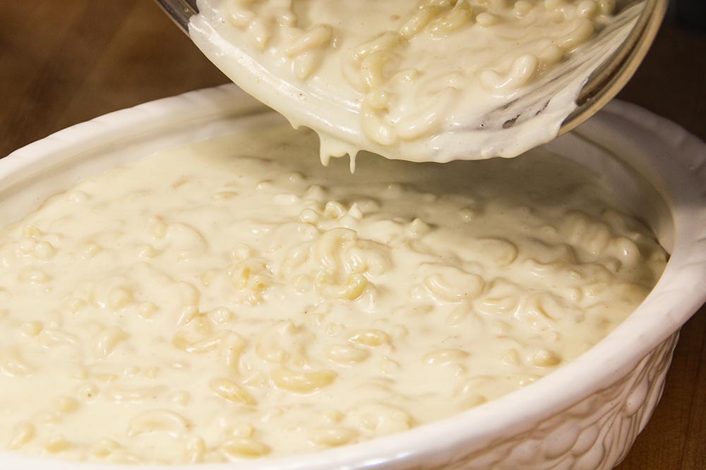 Adding Pasta to Casserole Dish