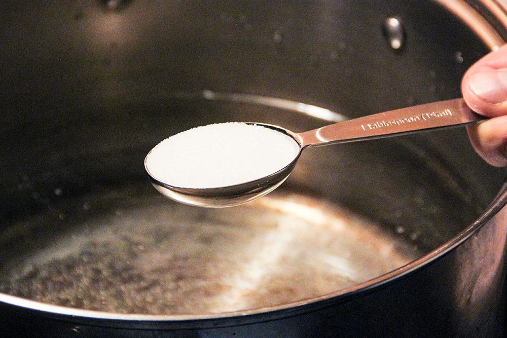 Adding Salt to Water