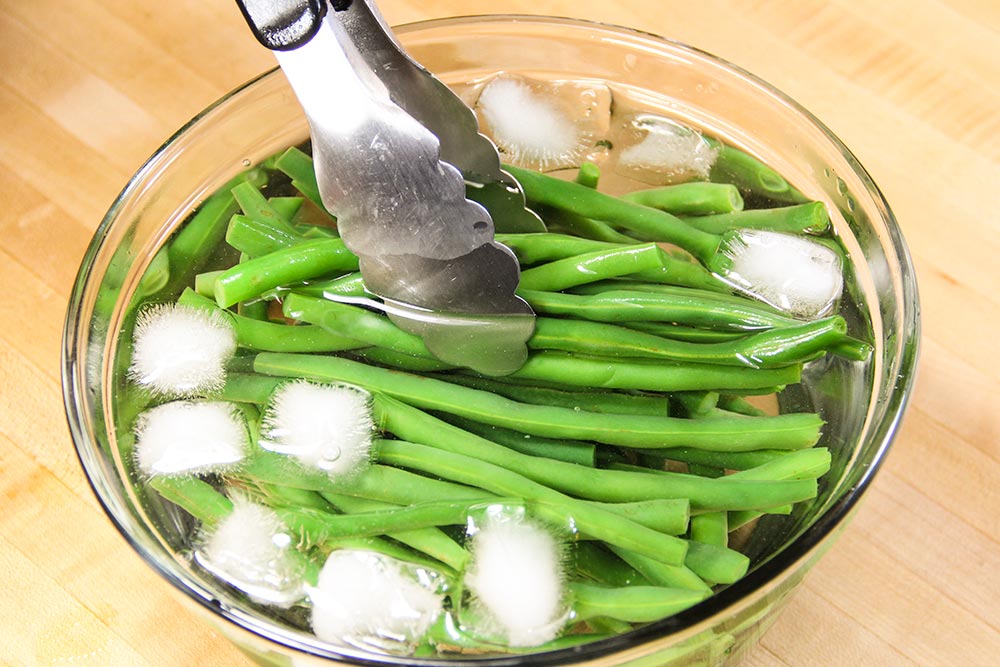 Blanching Green Beans