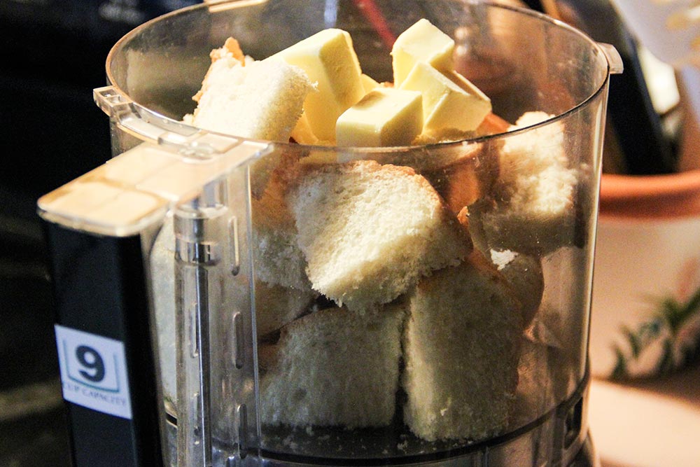 Bread and Butter in Food Processor