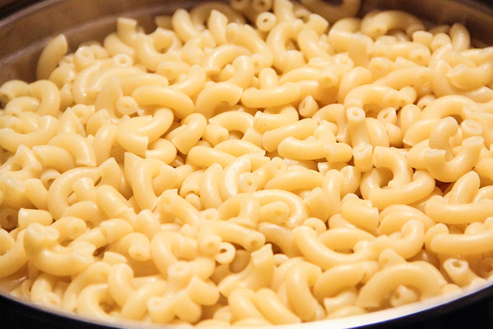 Draining Cooked Pasta