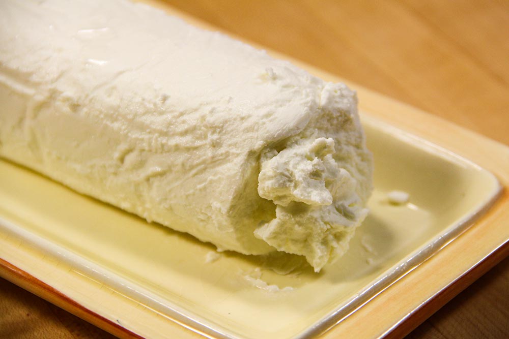 Goat Cheese on Plate
