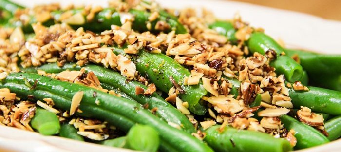 Green Beans with Toasted Almonds & Brown Butter Recipe