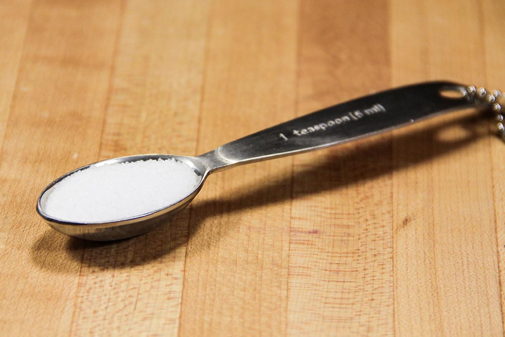 One Teaspoon of Table Salt