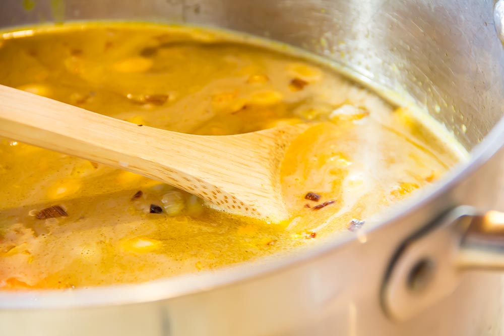 Adding Water to Mixture