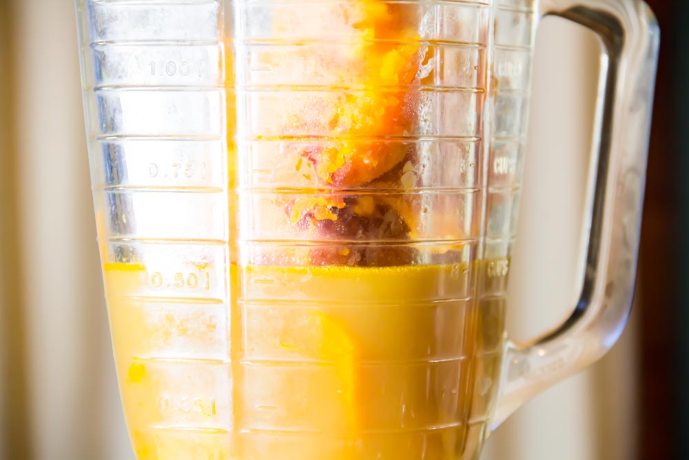 Butternut Squash in Blender