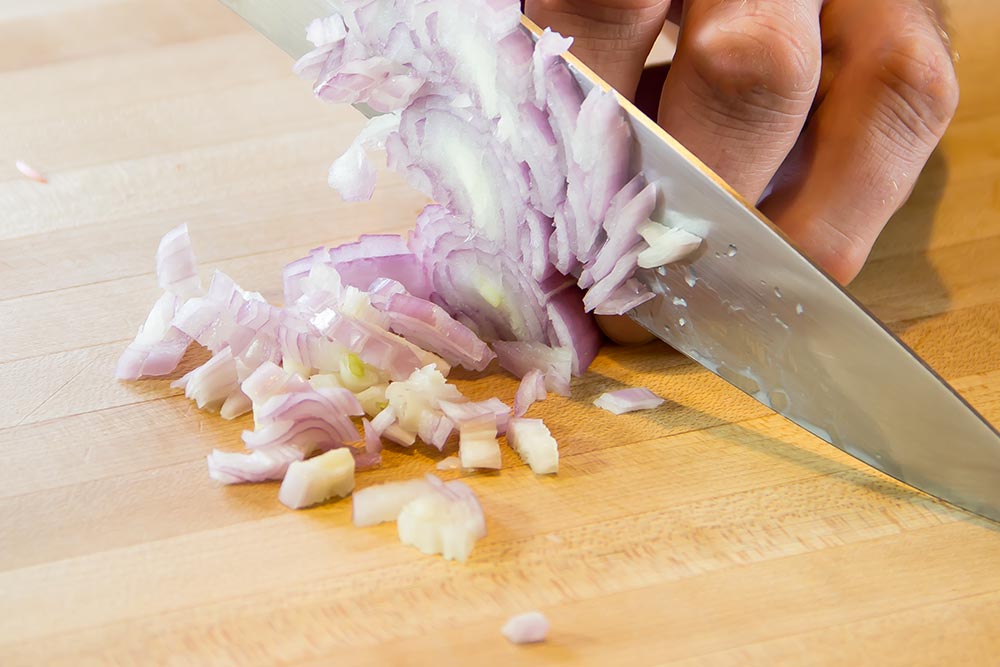 Chopping Shallots