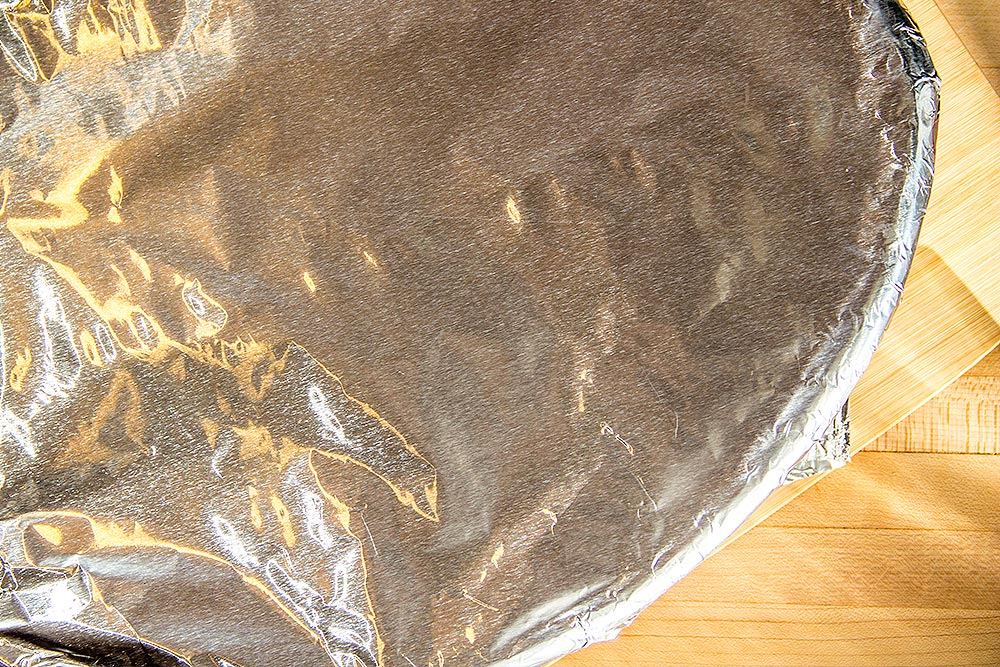 Cover Casserole with Aluminum Foil