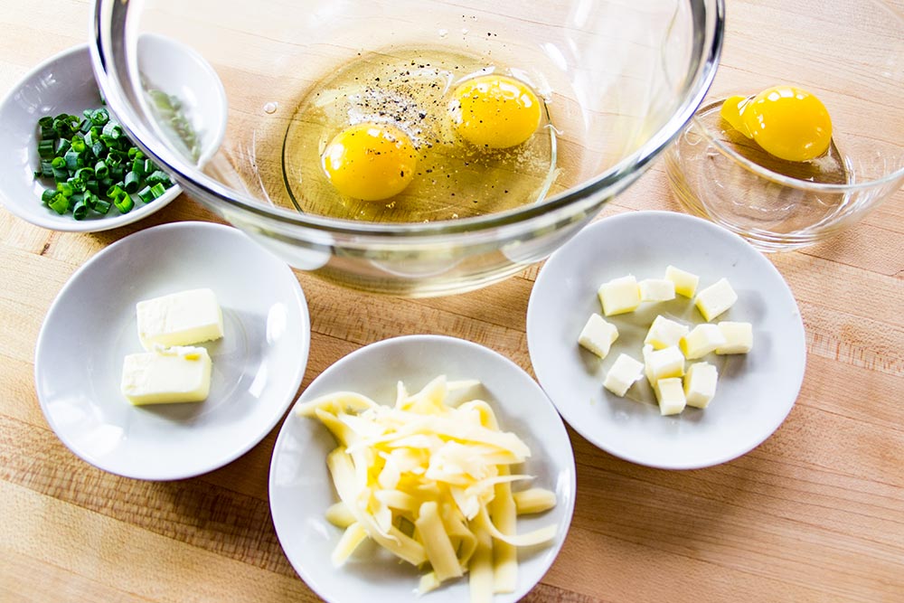 French Omelet Ingredients
