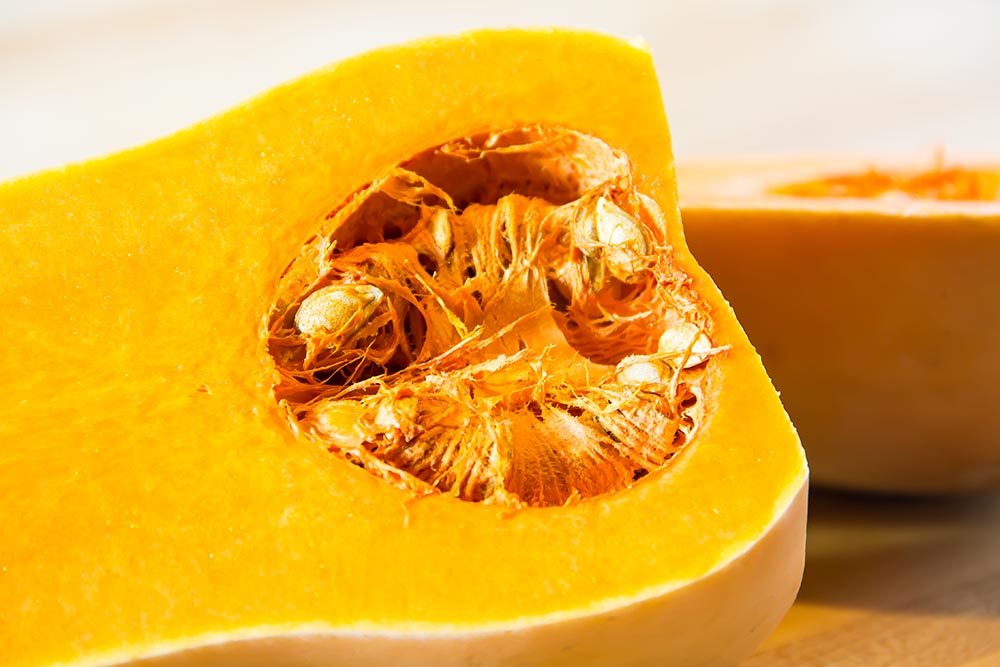 Halved Butternut Squash