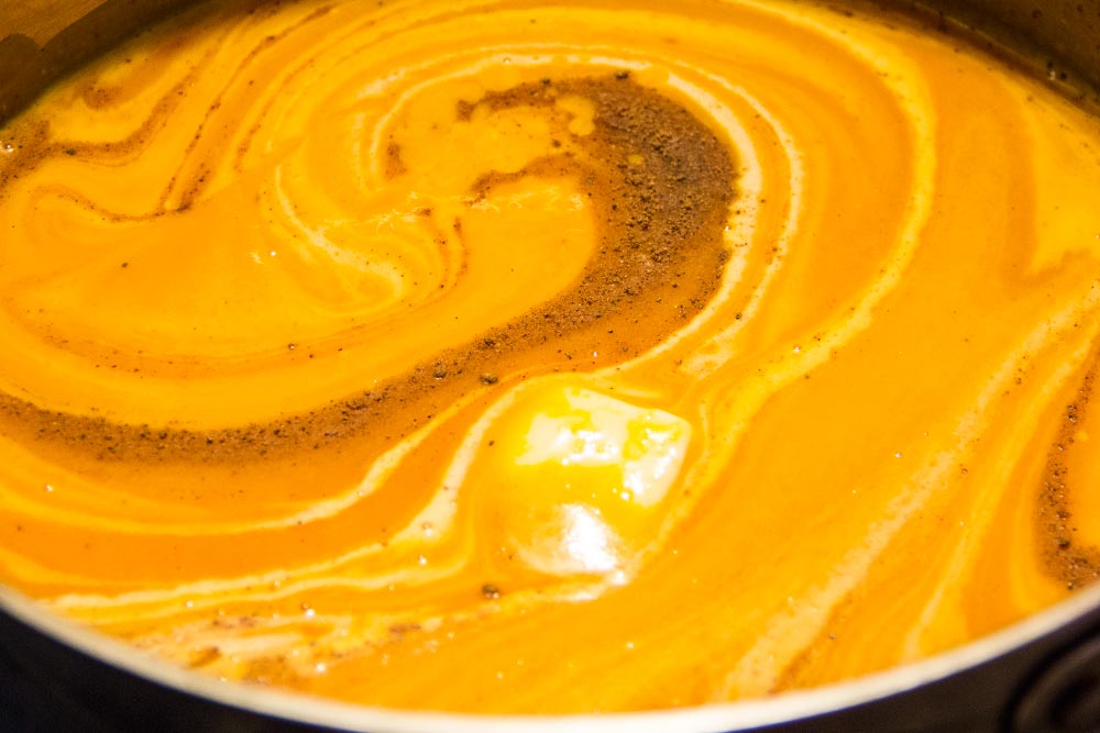 Stirring Ingredients into Soup