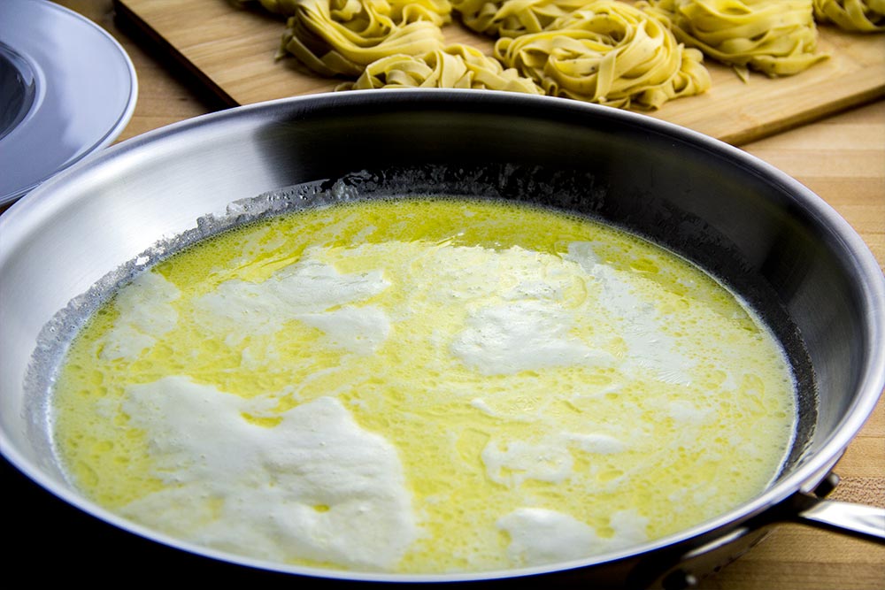 Melted Butter in Heavy Cream