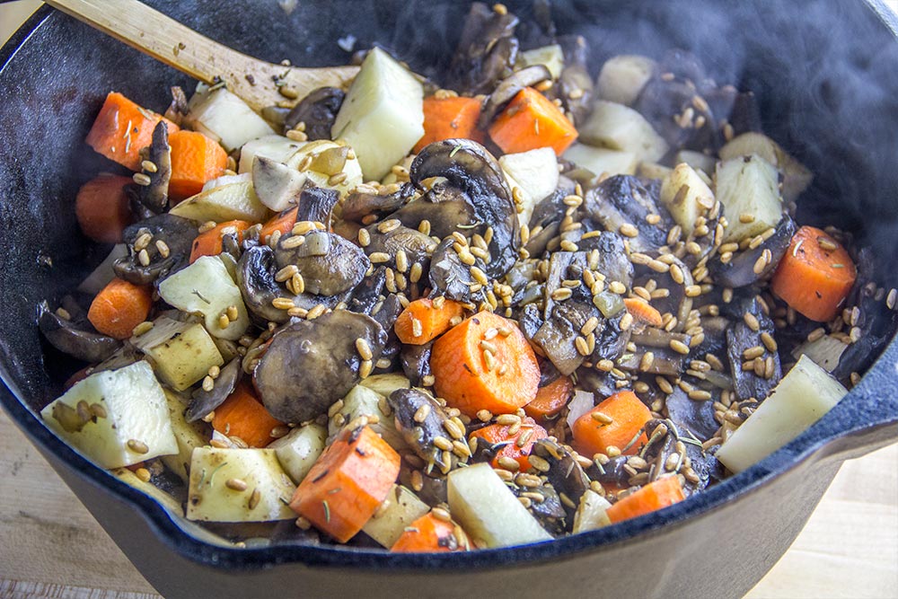 Mixing Ingredients Together