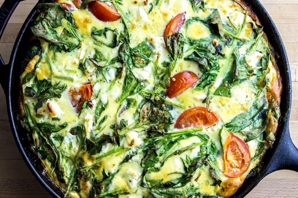 Perfect Spring Vegetable Frittata Recipe