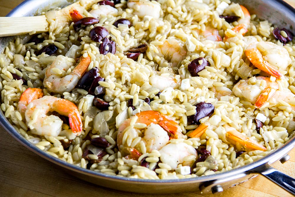 Shrimp & Orzo Recipe