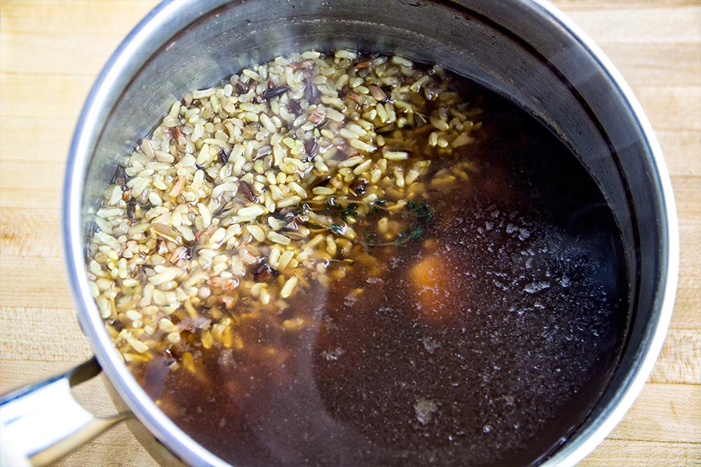 Cooked Wild Rice Blend