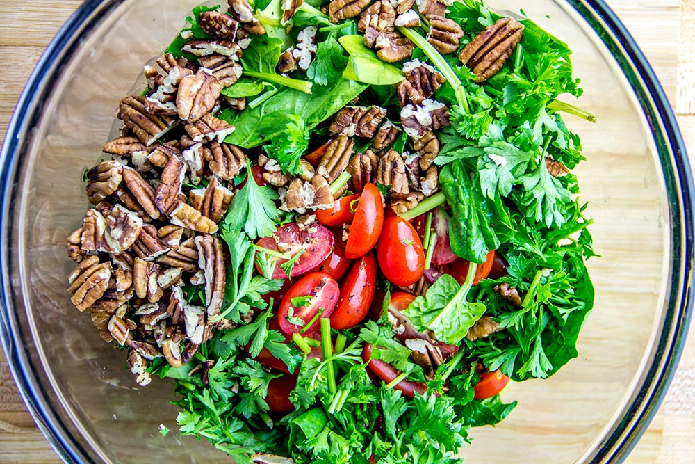 Pecan Spinach Salad