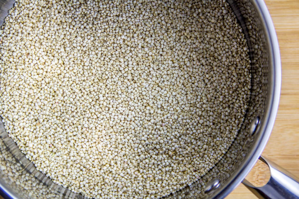 Quinoa in Medium Saucepan
