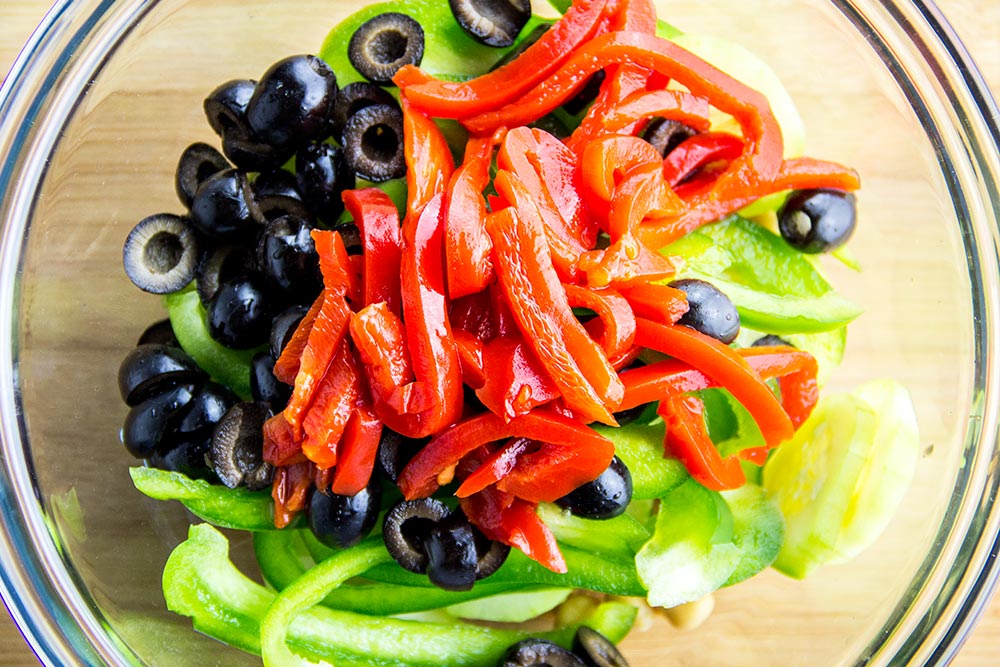 Vegetable Sandwich Filling