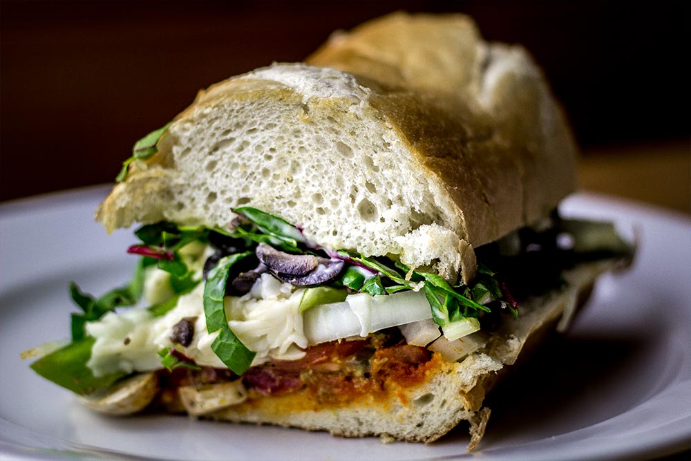 Oven-Warmed Veggie Hoagie Recipe