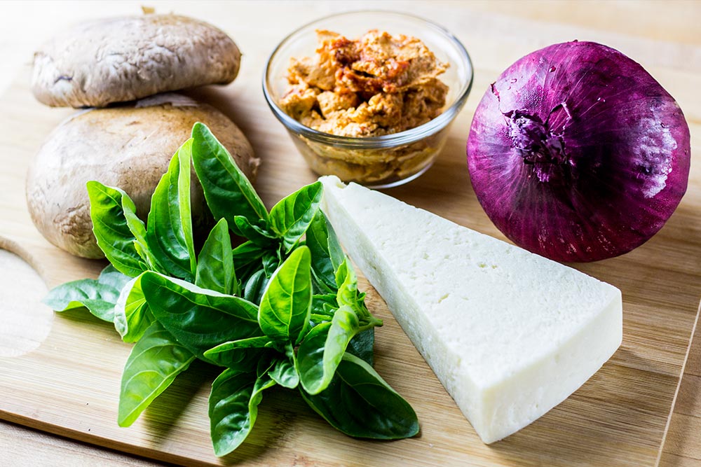 Portobello Mushroom Burger Ingredients