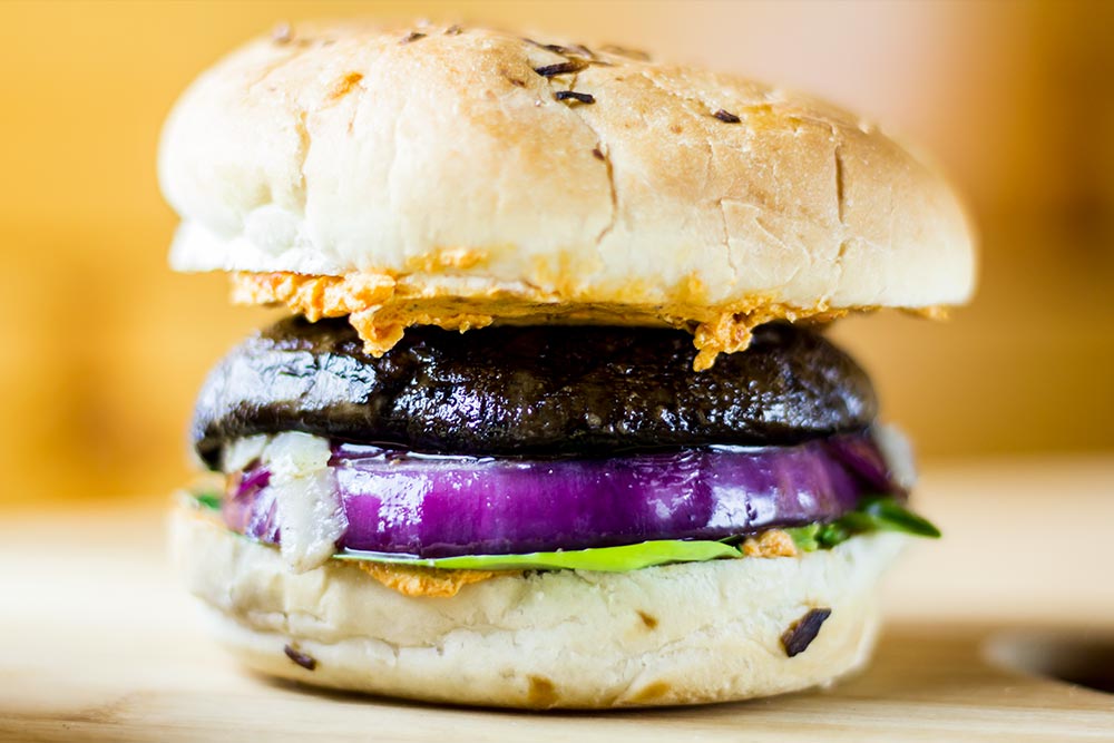 Portobello Mushroom with Sun-Dried Tomato Spread Recipe