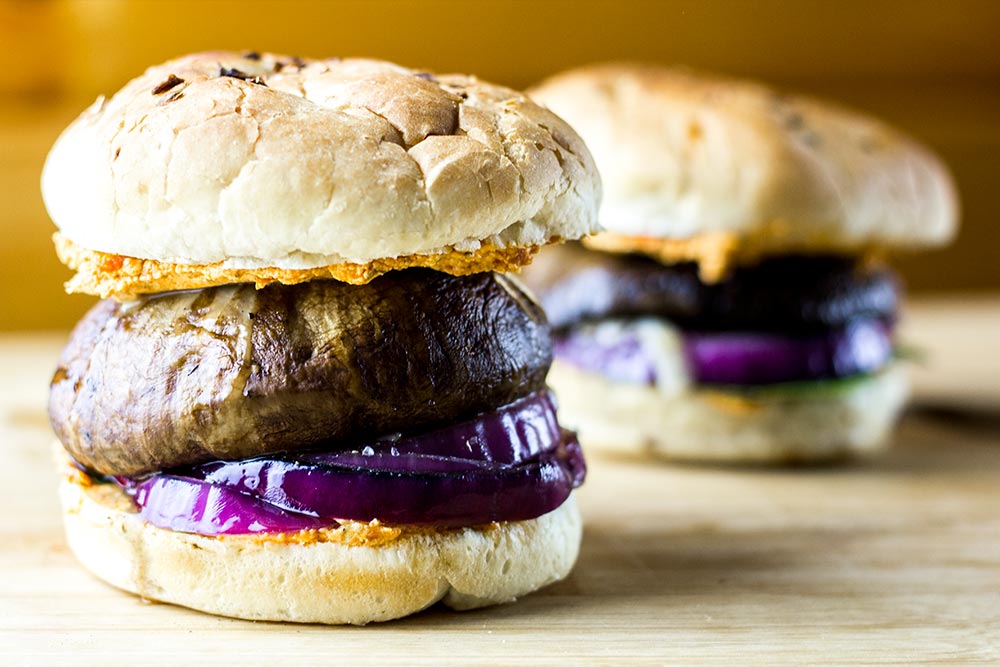 Portobello Mushroom Burgers