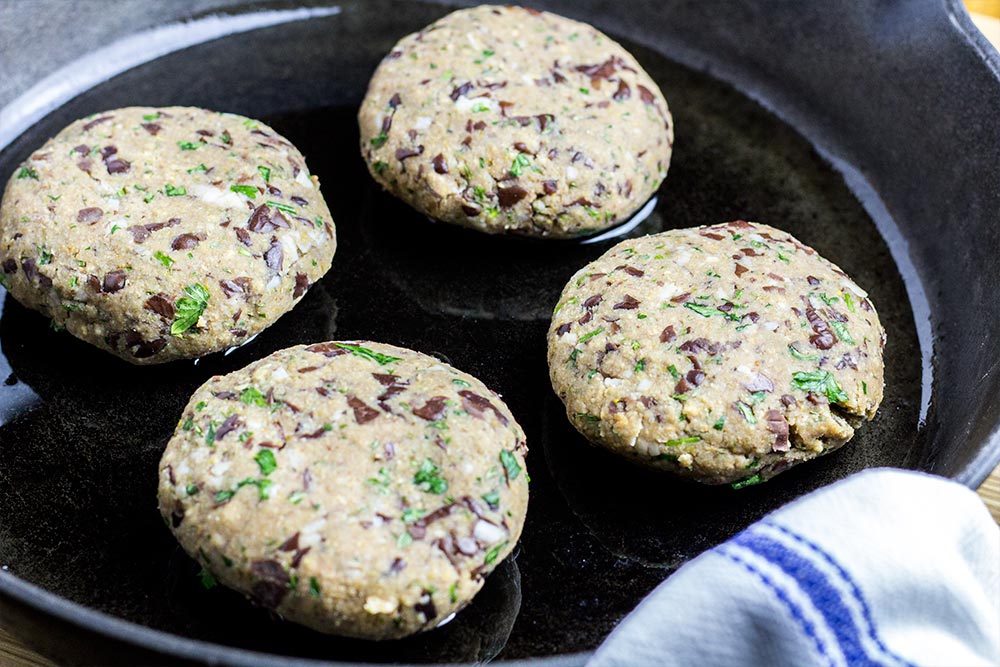 Raw Veggie Burger Patties