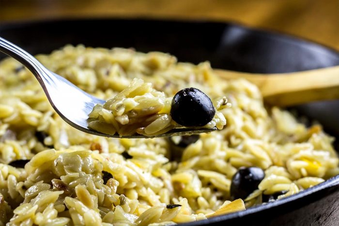 Toasted Orzo with Fennel, Orange & White Wine Recipe
