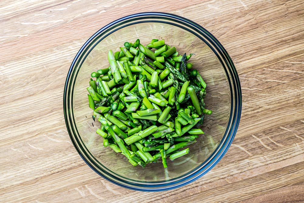Chopped Fresh Asparagus
