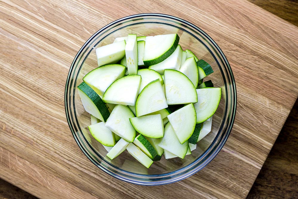 Sliced Zucchini