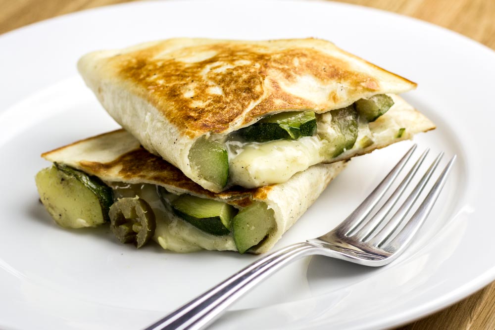 Zucchini Quesadillas