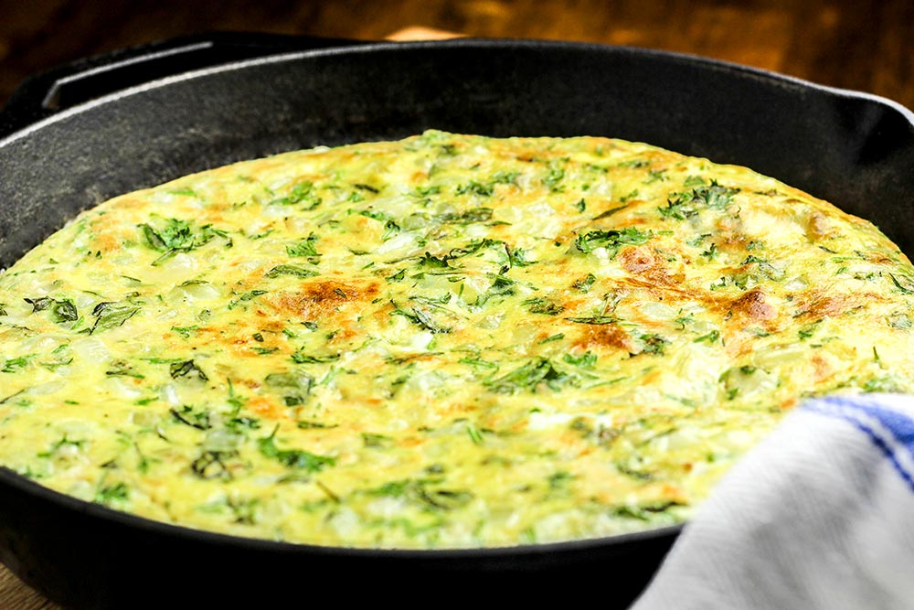 Herb & Cheese Frittata