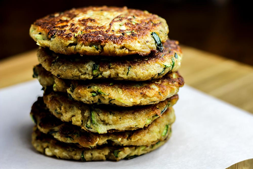 Zucchini & Feta Fritters