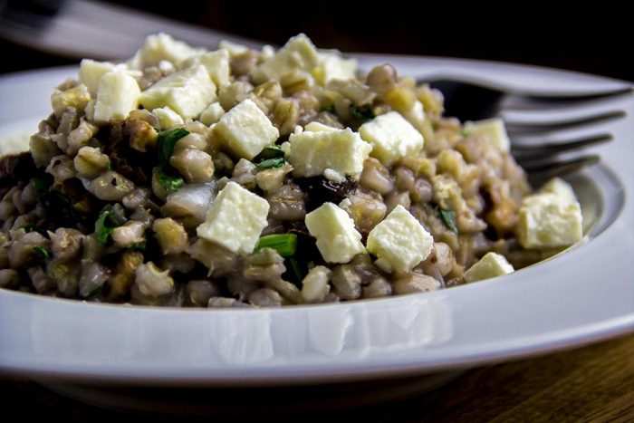 Barley & Feta Cheese Pilaf
