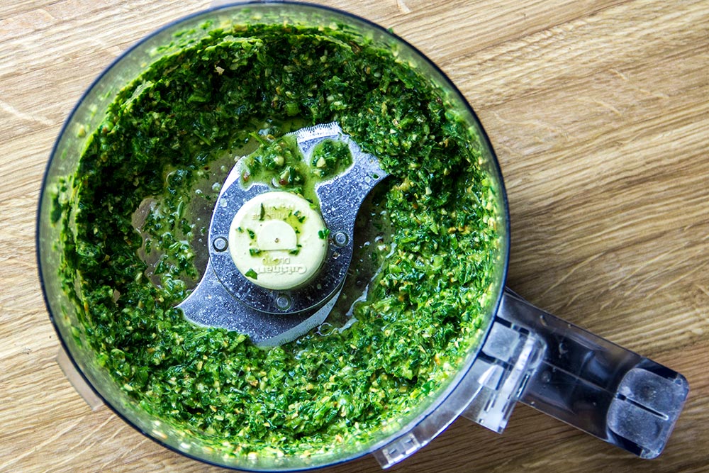Basil, Parsley & Pumpkin Seed Pesto