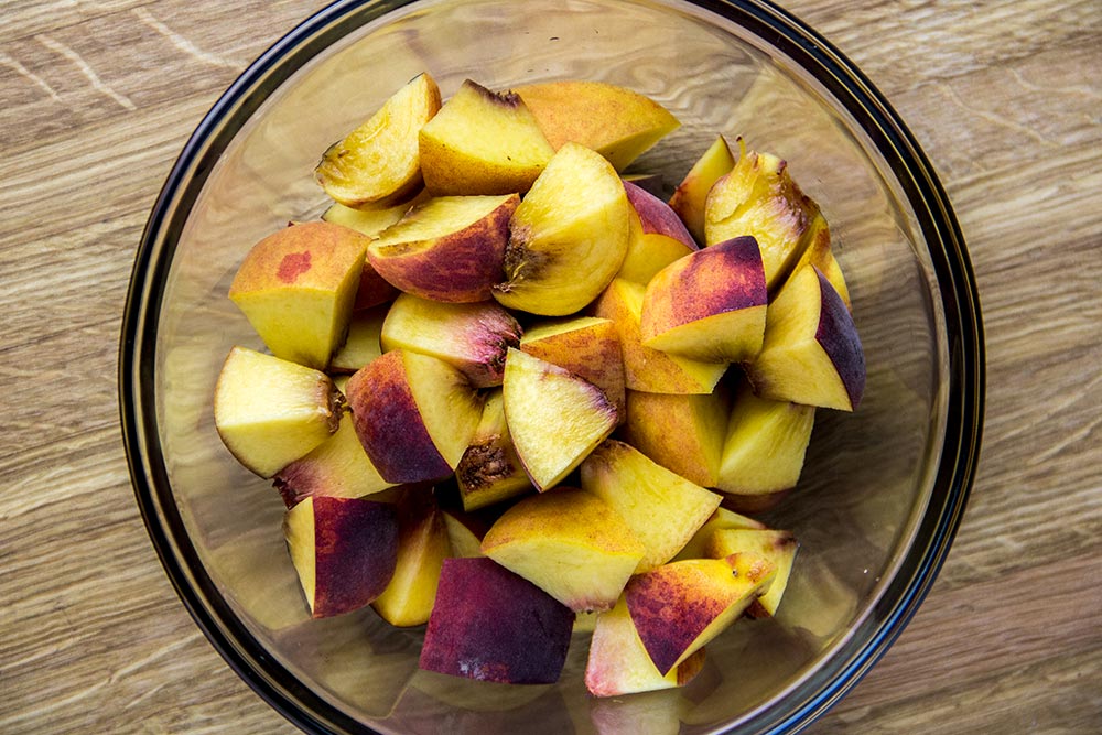Chopped Peaches
