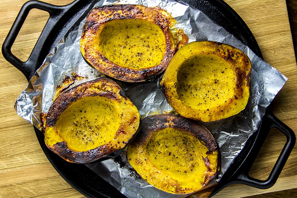 Cooked Acorn Squash