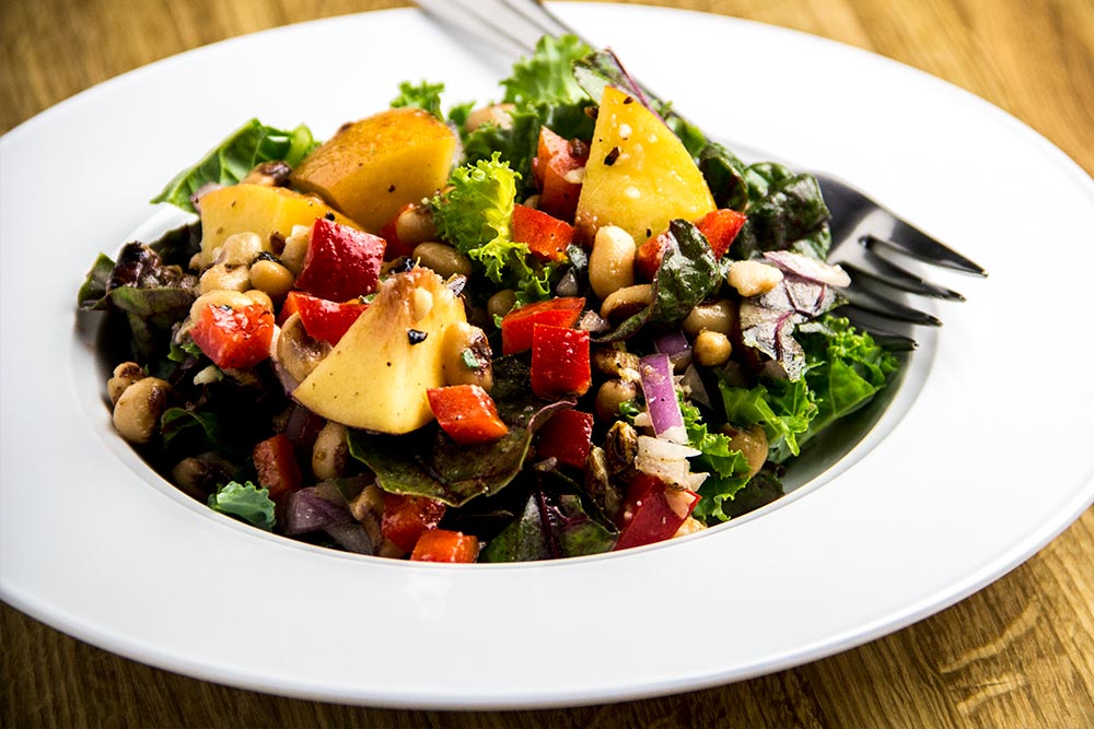 Kale, Chard & Pecan Salad