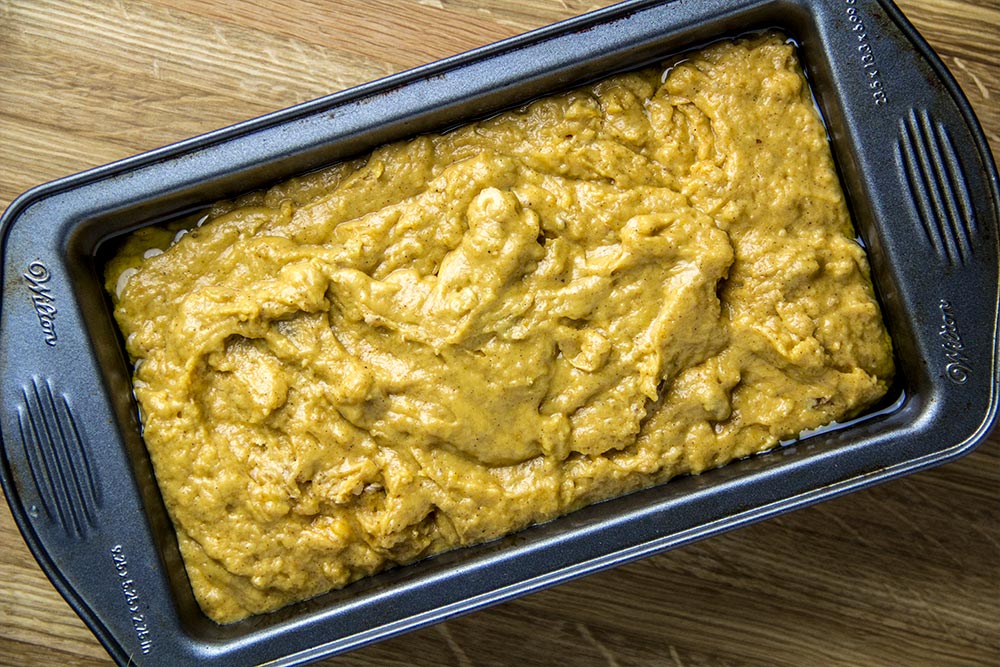 Pumpkin Bread Mix in Pan