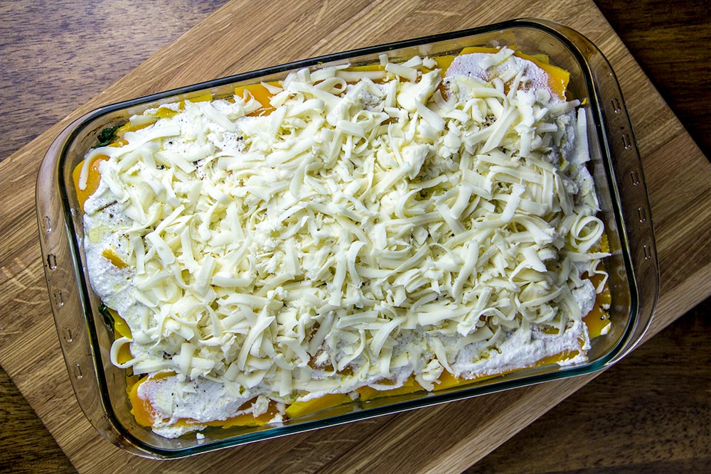 Vegetarian Lasagna in Casserole
