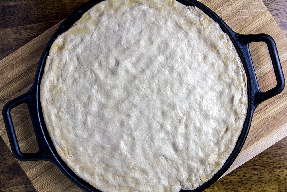 Pizza Dough on Tray