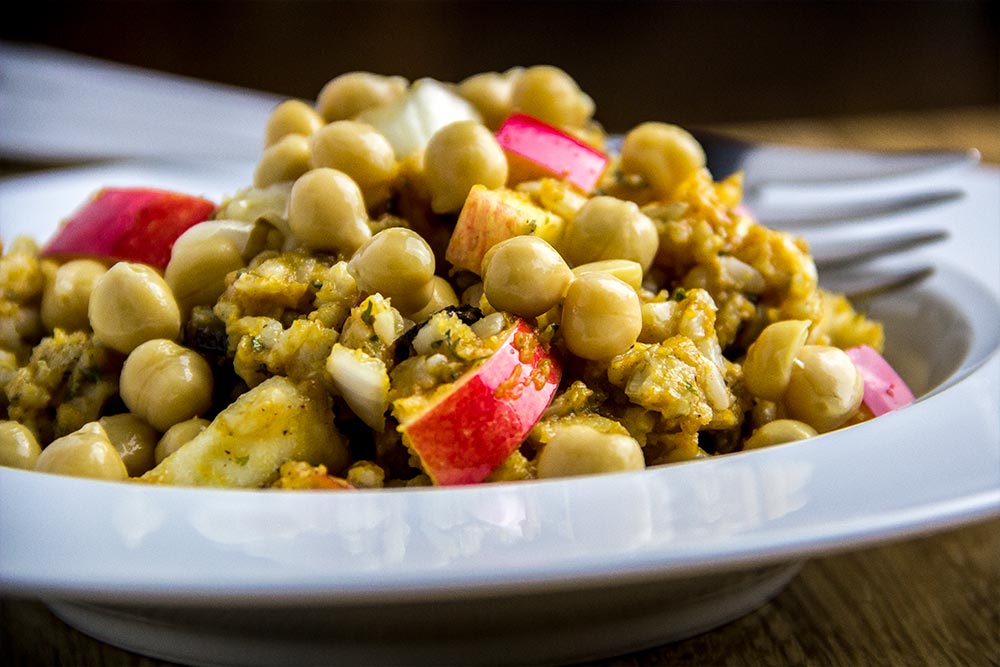 Pumpkin Apple Harvest Rice Recipe by Healthy Happy Life