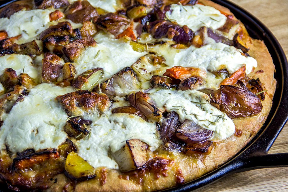 Roasted Vegetable Pizza