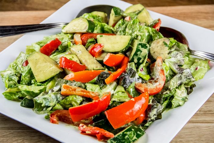 Warm Vegetable Salad with Curry-Yogurt Vinaigrette Recipe