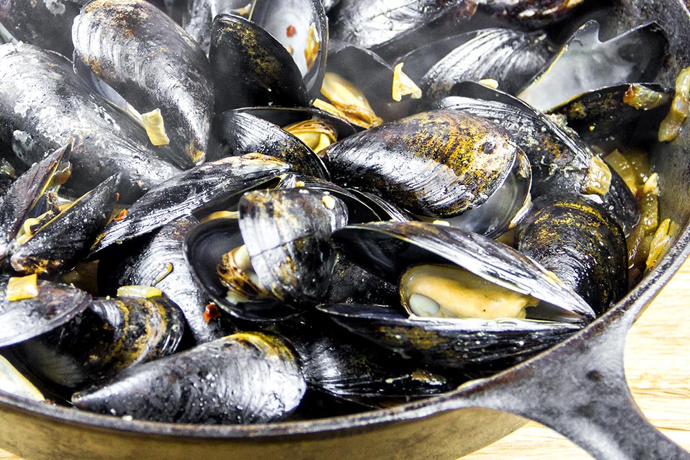 Old Fezziwig Ale Drunken Mussels Recipe