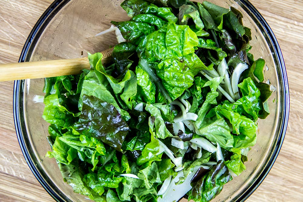 Fennel & Red Lettuce Salad