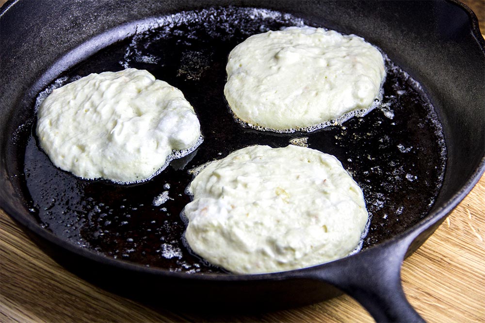 Cooking Orange Meringue Pancakes