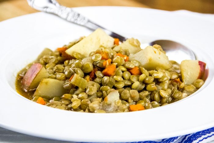 Sun Dried Tomato, Lentil & Potato Soup Recipe by Williams-Sonoma