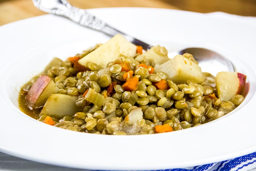 Sun Dried Tomato, Lentil & Potato Soup Recipe by Williams-Sonoma